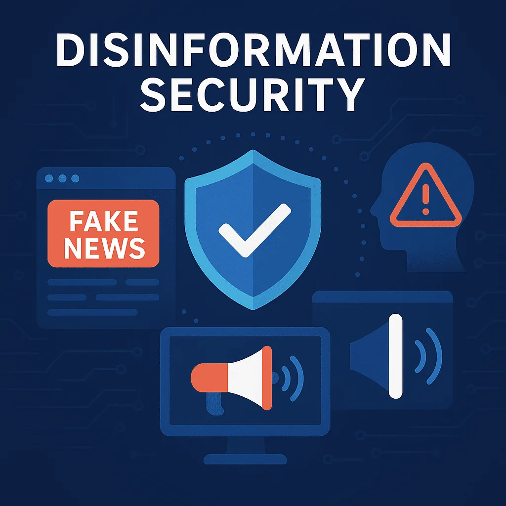 AI and IoT combating disinformation with advanced security systems protecting digital truth
